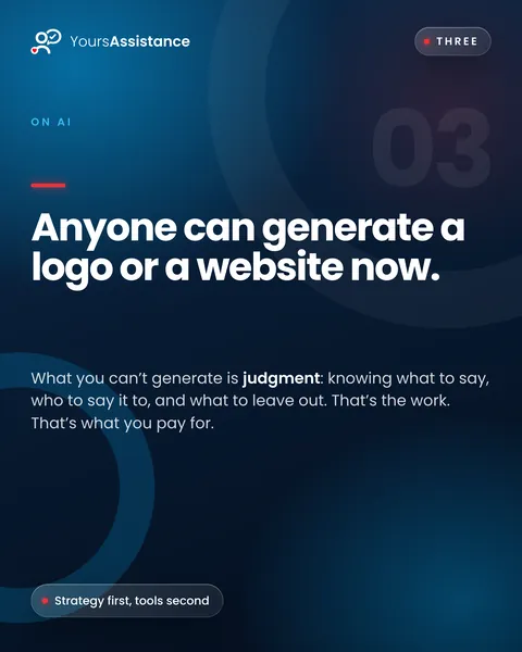 What I believe, post 4